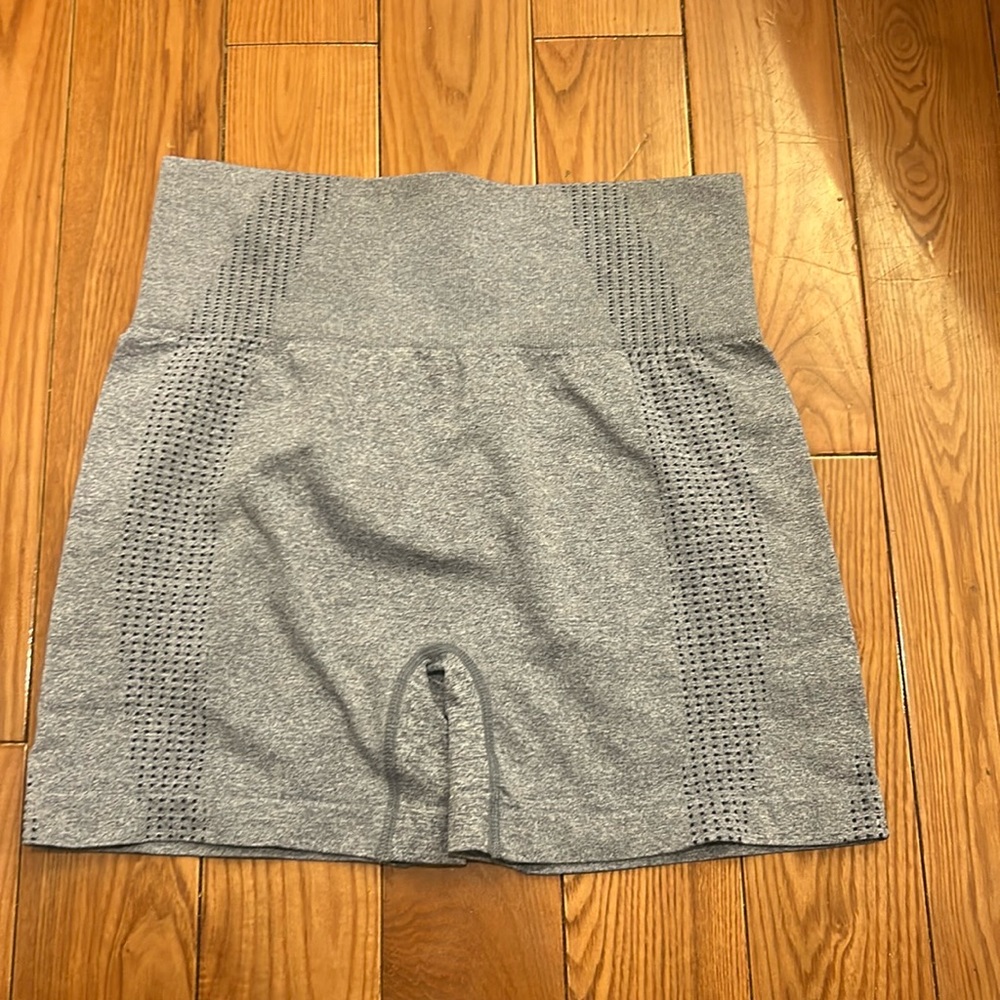Grey workout shorts